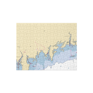 Darien Boat Club (Darien, CT) NOAA Chart Jigsaw Puzzle