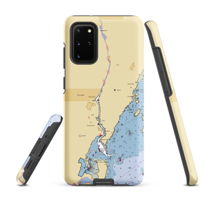 Ebb Tide Marina (Port Chester, NY) NOAA Chart Samsung Phone Case