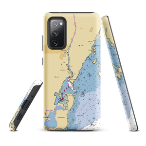 Port Chester Yacht Club (Port Chester, NY) NOAA Chart Samsung Phone Case