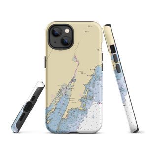 Rye City Boat Basin (Harrison, NY) NOAA Chart  Tough iPhone Case