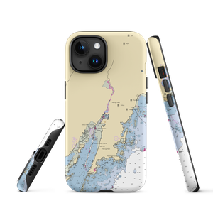 Shongut Marine (Harrison, NY) NOAA Chart  Tough iPhone Case