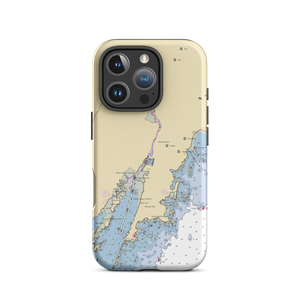 Shongut Marine (Harrison, NY) NOAA Chart  Tough iPhone Case