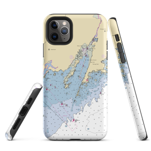 American Yacht Club (Mamaroneck, NY) NOAA Chart  Tough iPhone Case