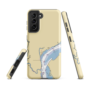 Woodbridge Township Marina (Sewaren, NJ) NOAA Chart Samsung Phone Case