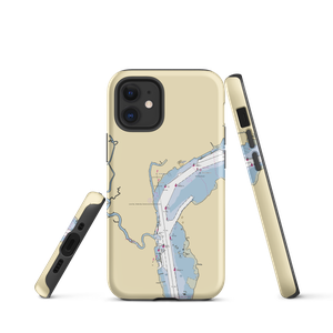 Jan & Jerry's Marina (Sewaren, NJ) NOAA Chart  Tough iPhone Case