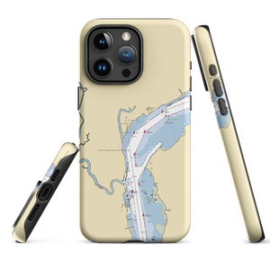 Walt's Landing (Sewaren, NJ) NOAA Chart  Tough iPhone Case