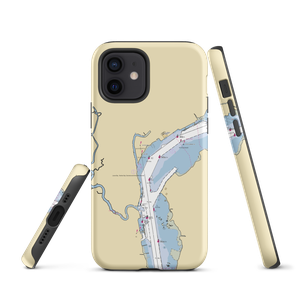 Walt's Landing (Sewaren, NJ) NOAA Chart  Tough iPhone Case