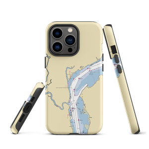 Cliffside Marina (Sewaren, NJ) NOAA Chart  Tough iPhone Case