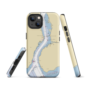 Port Atlantic Marina (Staten Island, NY) NOAA Chart  Tough iPhone Case