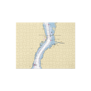 Port Atlantic Marina (Staten Island, NY) NOAA Chart Jigsaw Puzzle