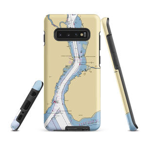 Tottenville Marina (Staten Island, NY) NOAA Chart Samsung Phone Case