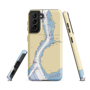 Tottenville Marina (Staten Island, NY) NOAA Chart Samsung Phone Case