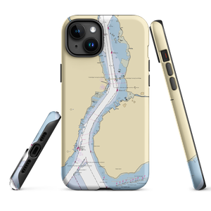 Tottenville Marina (Staten Island, NY) NOAA Chart  Tough iPhone Case