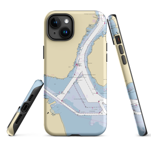 Raritan Yacht Club (Staten Island, NY) NOAA Chart  Tough iPhone Case