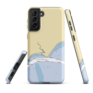 Lemon Creek Boatmen's Association (Staten Island, NY) NOAA Chart Samsung Phone Case