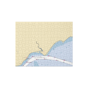 Lemon Creek Boatmen's Association (Staten Island, NY) NOAA Chart Jigsaw Puzzle