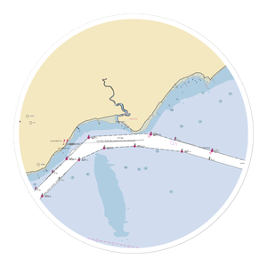 Princes Bay Boatman's Association (Staten Island, NY) NOAA Chart Sticker