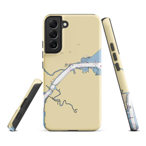 Elizabeth City Marina (Elizabeth, NJ) NOAA Chart Samsung Phone Case