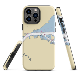 Mariners Harbor Yacht Club (Staten Island, NY) NOAA Chart  Tough iPhone Case