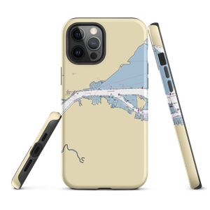 Mariners Harbor Yacht Club (Staten Island, NY) NOAA Chart  Tough iPhone Case