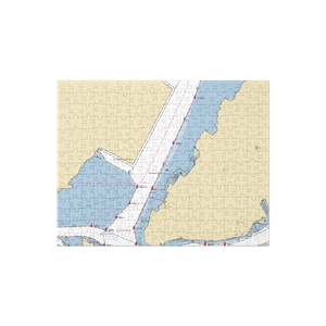 Elco Marina (Staten Island, NY) NOAA Chart Jigsaw Puzzle