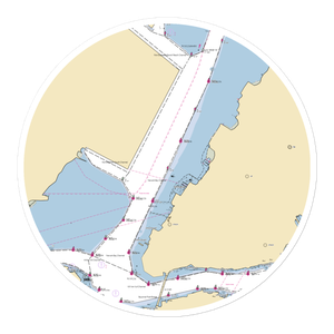 Elco Marina (Staten Island, NY) NOAA Chart Sticker