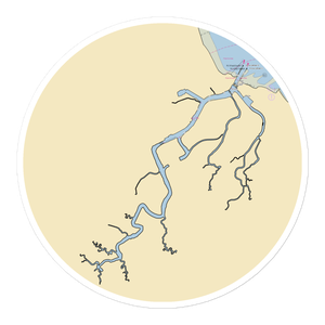 Morgan Marina (South Amboy, NJ) NOAA Chart Sticker