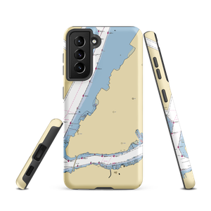 Robbins Reef Yacht Club (Bayonne, NJ) NOAA Chart Samsung Phone Case