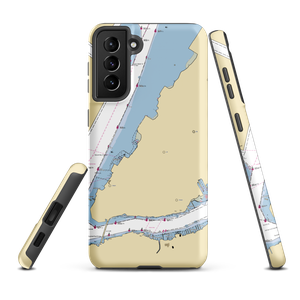 Robbins Reef Yacht Club (Bayonne, NJ) NOAA Chart Samsung Phone Case