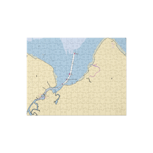 Keyport Yacht Club (Keyport, NJ) NOAA Chart Jigsaw Puzzle