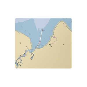 Keyport Yacht Club (Keyport, NJ) NOAA Chart  Gaming Mouse Pad