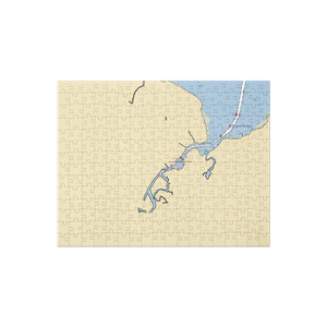 Wagner's Marina (Keyport, NJ) NOAA Chart Jigsaw Puzzle