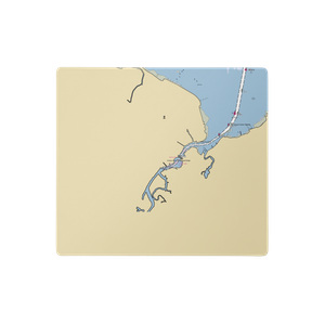 Keyport Marine Basin (Keyport, NJ) NOAA Chart  Gaming Mouse Pad