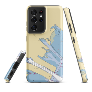 Yacht Club at Port Liberte (Jersey City, NJ) NOAA Chart Samsung Phone Case