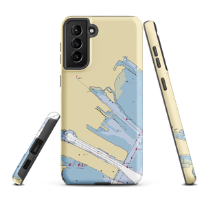 Yacht Club at Port Liberte (Jersey City, NJ) NOAA Chart Samsung Phone Case