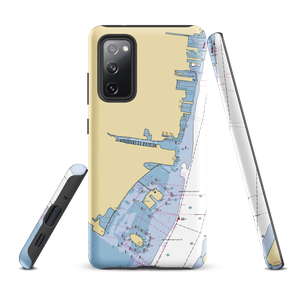 Liberty Landing Marina (Jersey City, NJ) NOAA Chart Samsung Phone Case