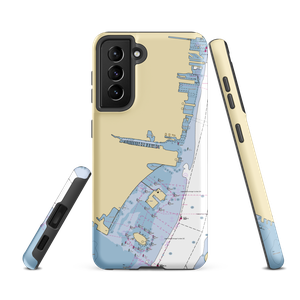 Liberty Landing Marina (Jersey City, NJ) NOAA Chart Samsung Phone Case