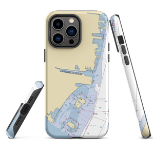 Liberty Landing Marina (Jersey City, NJ) NOAA Chart  Tough iPhone Case