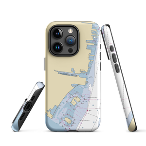 Liberty Landing Marina (Jersey City, NJ) NOAA Chart  Tough iPhone Case