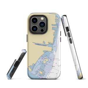 Liberty Harbor Marina (Jersey City, NJ) NOAA Chart  Tough iPhone Case