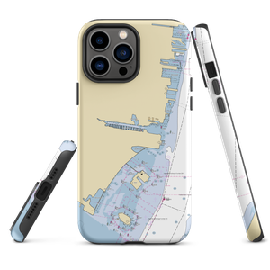 Hudson Point Marina (Jersey City, NJ) NOAA Chart  Tough iPhone Case