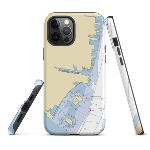 Hudson Point Marina (Jersey City, NJ) NOAA Chart  Tough iPhone Case