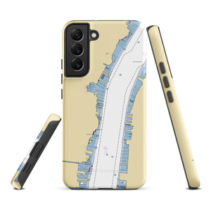 The Shipyard Marina (Hoboken, NJ) NOAA Chart Samsung Phone Case