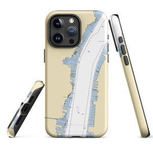 The Shipyard Marina (Hoboken, NJ) NOAA Chart  Tough iPhone Case