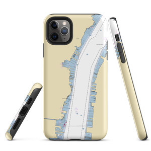 The Shipyard Marina (Hoboken, NJ) NOAA Chart  Tough iPhone Case