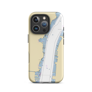 The Shipyard Marina (Hoboken, NJ) NOAA Chart  Tough iPhone Case