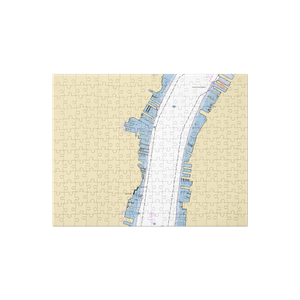 The Shipyard Marina (Hoboken, NJ) NOAA Chart Jigsaw Puzzle