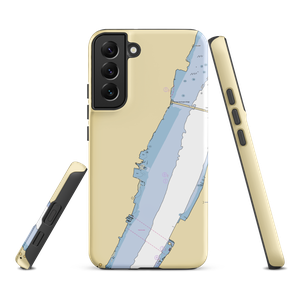 North Hudson Yacht Club (Fort Lee, NJ) NOAA Chart Samsung Phone Case