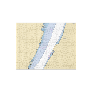 Edgewater Marina (Edgewater, NJ) NOAA Chart Jigsaw Puzzle