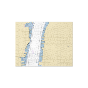 Chelsea Piers Marina (New York, NY) NOAA Chart Jigsaw Puzzle